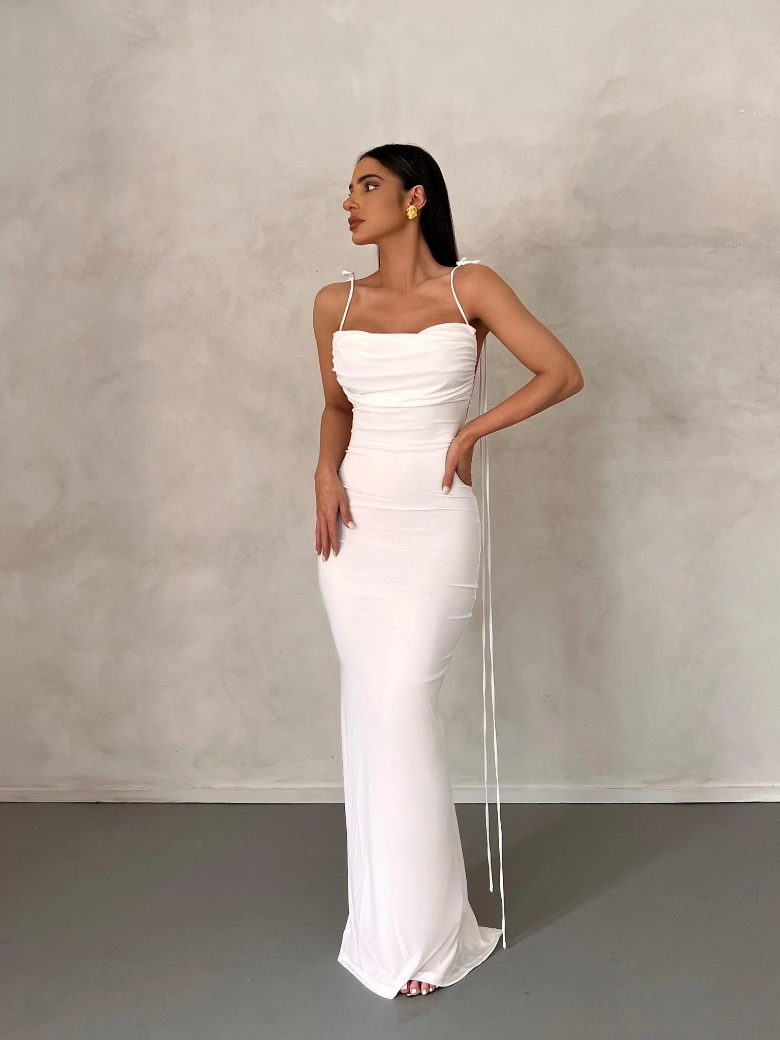 Jiani Gown - White - Image 3