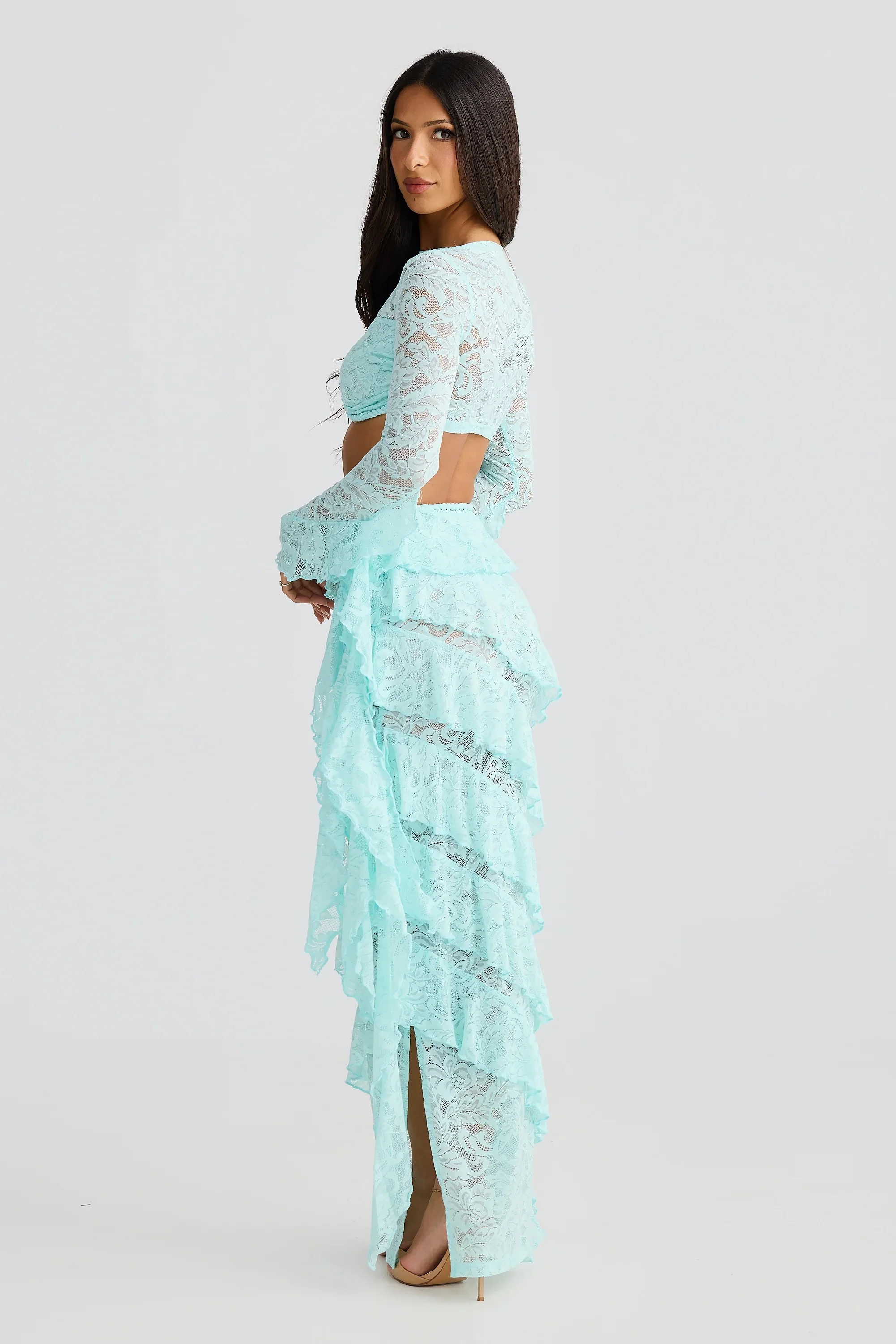 Joa Skirt - Aqua - Image 2