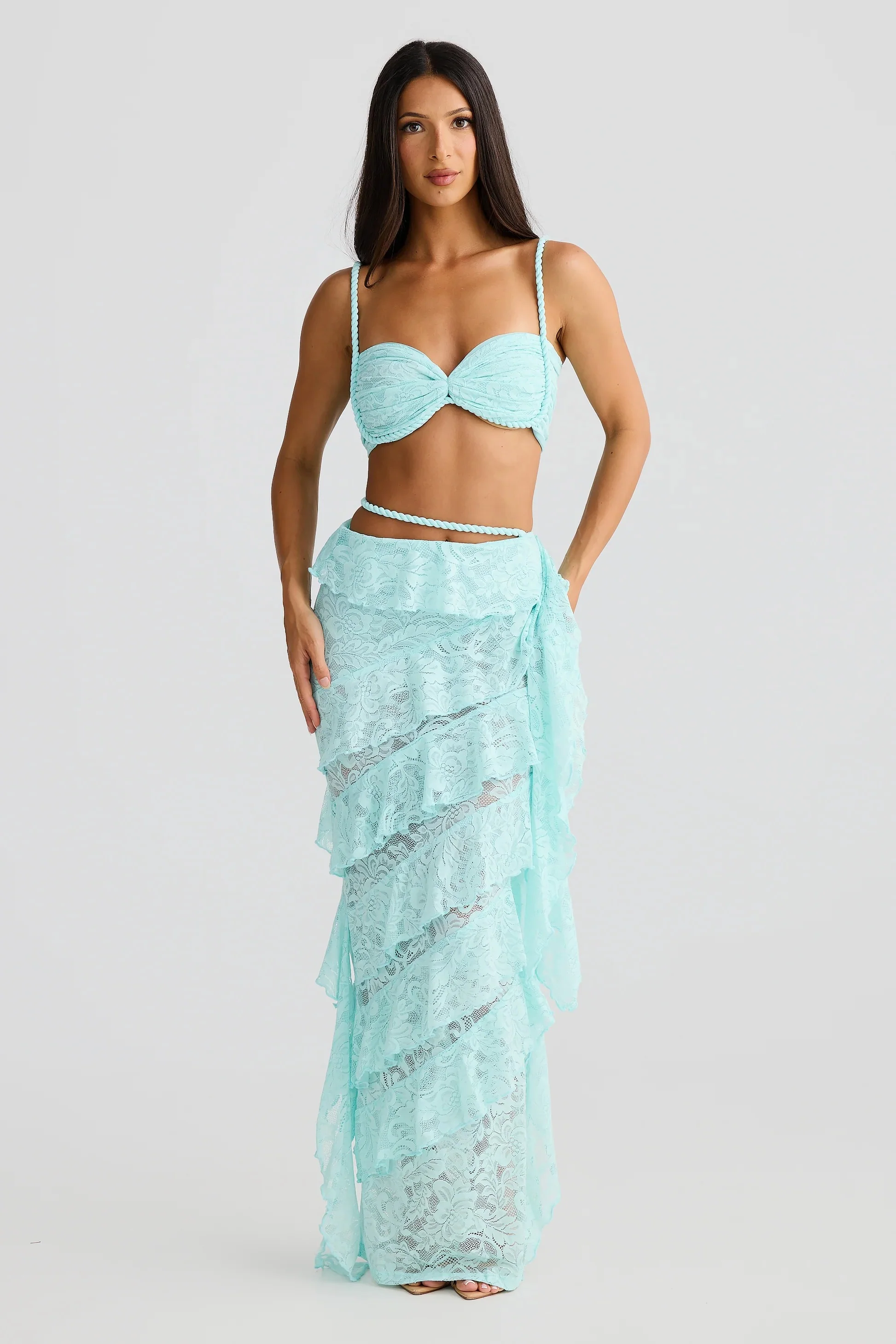 Joa Skirt - Aqua - Image 3