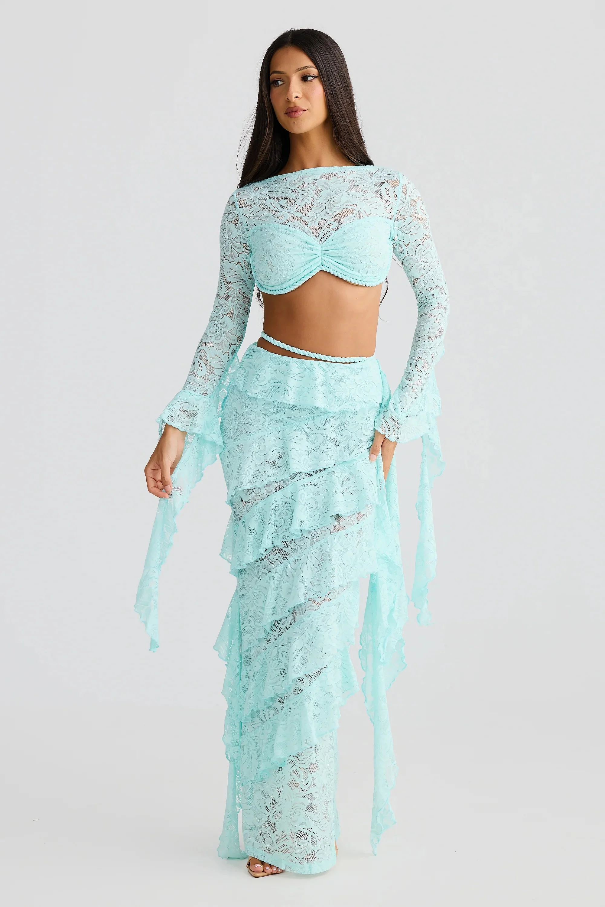 Joa Skirt - Aqua - Image 5