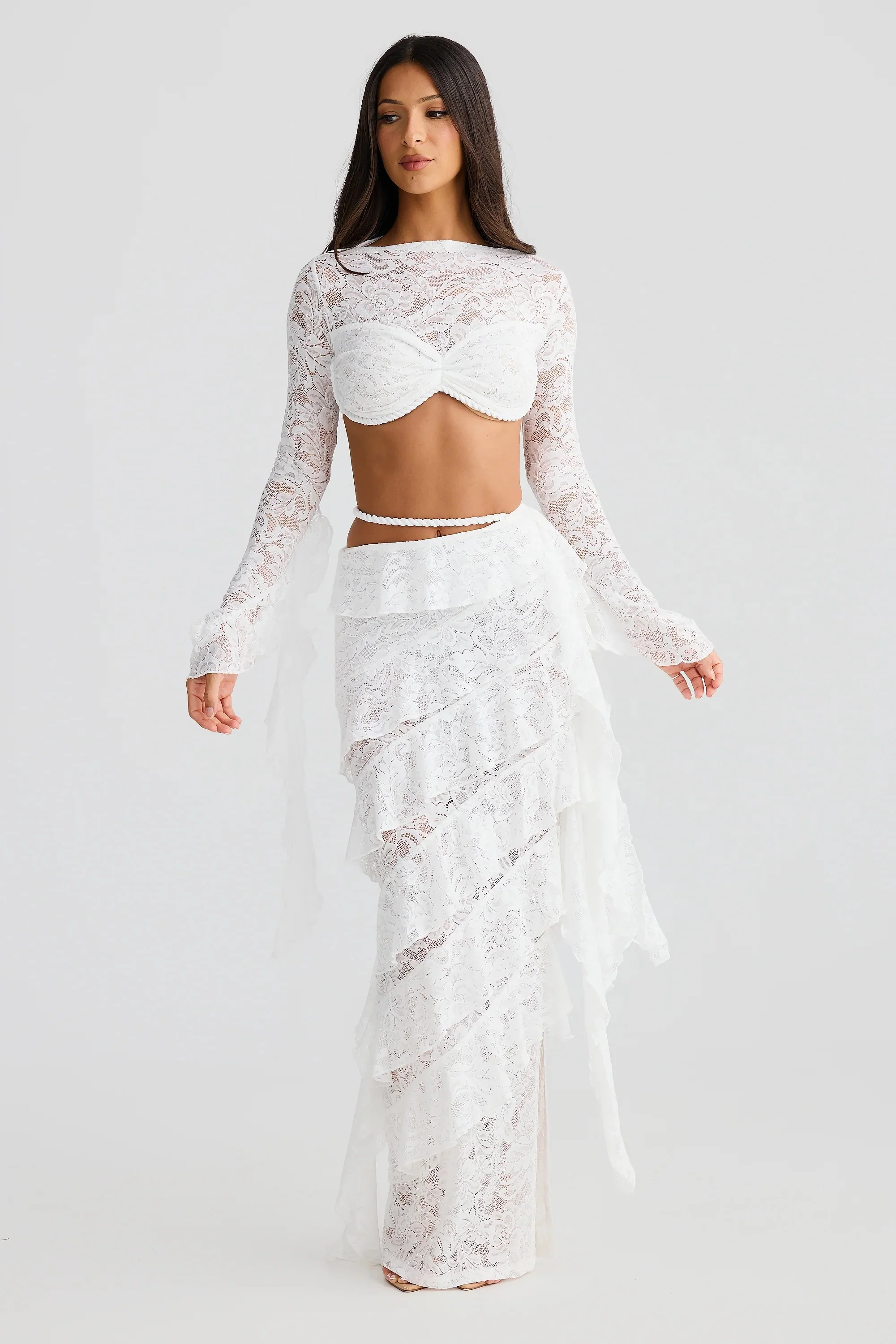 Joa Skirt - White - Image 4