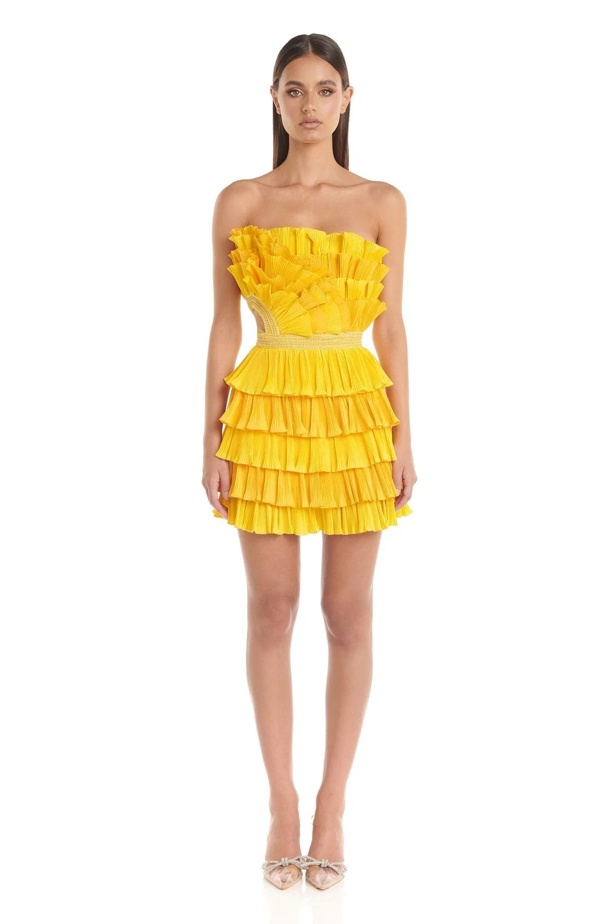 Josephine Dress - Yellow - Image 2