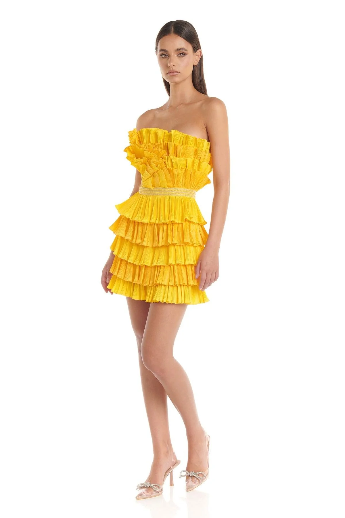 Josephine Dress - Yellow - Image 4