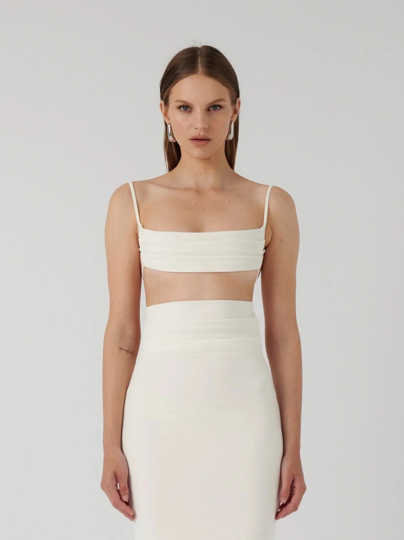 Joslyn Crop - Ivory - Image 5
