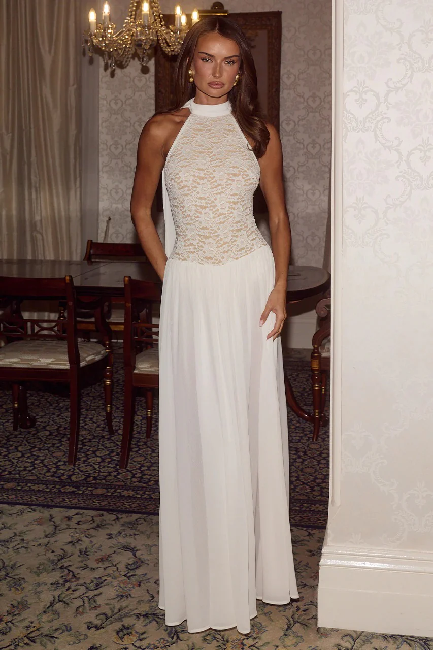 Judith Maxi Dress - Cream