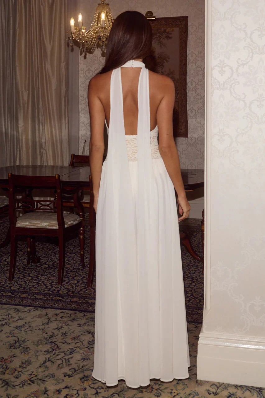 Judith Maxi Dress - Cream - Image 2