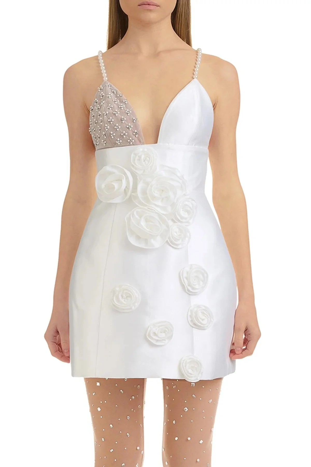 Karina Dress - White - Image 3