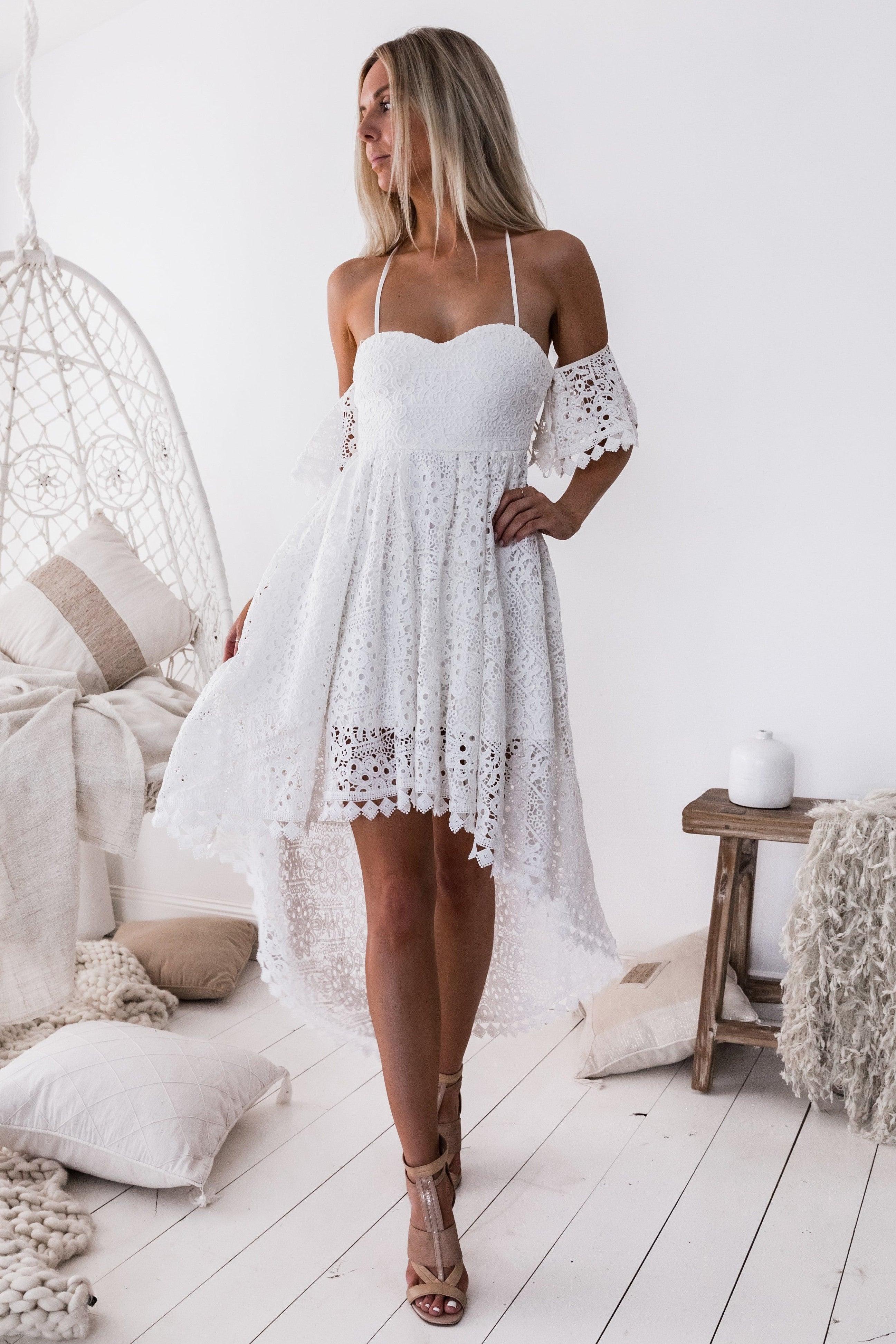Karlie Dress - White - Image 2