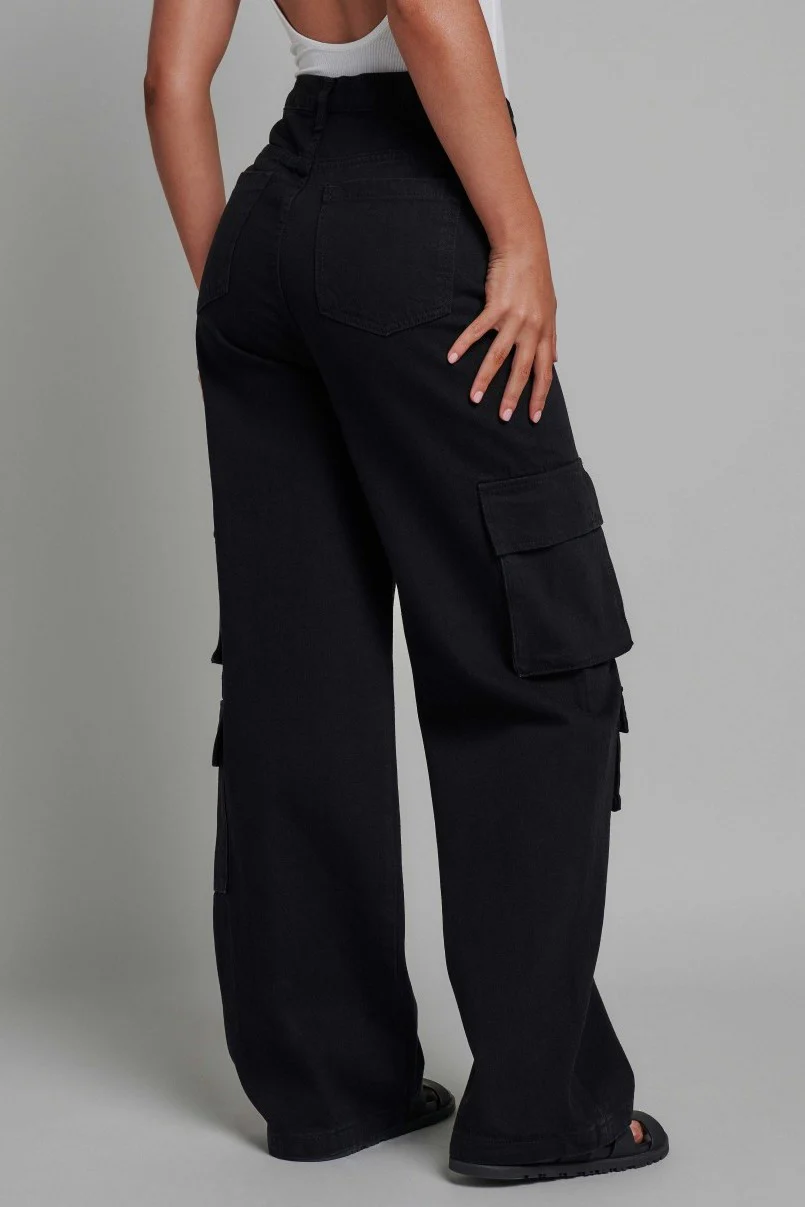 Karta Cargo Pant - Black - Image 2