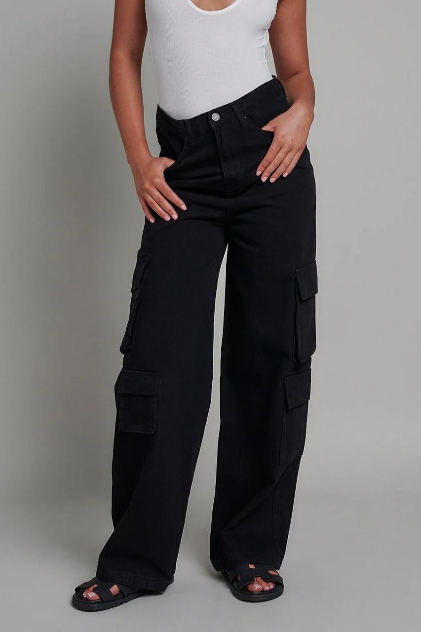 Karta Cargo Pant - Black - Image 3