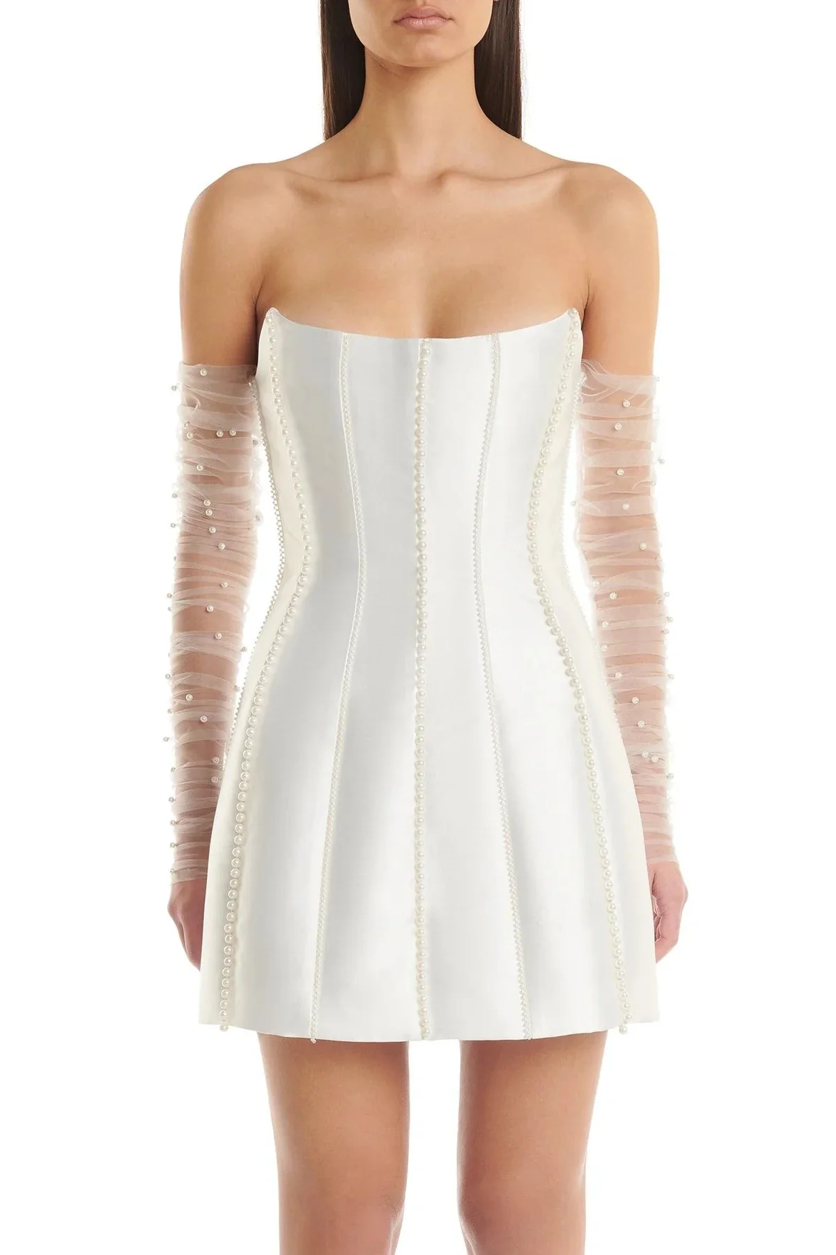 Kayla Dress - White - Image 2