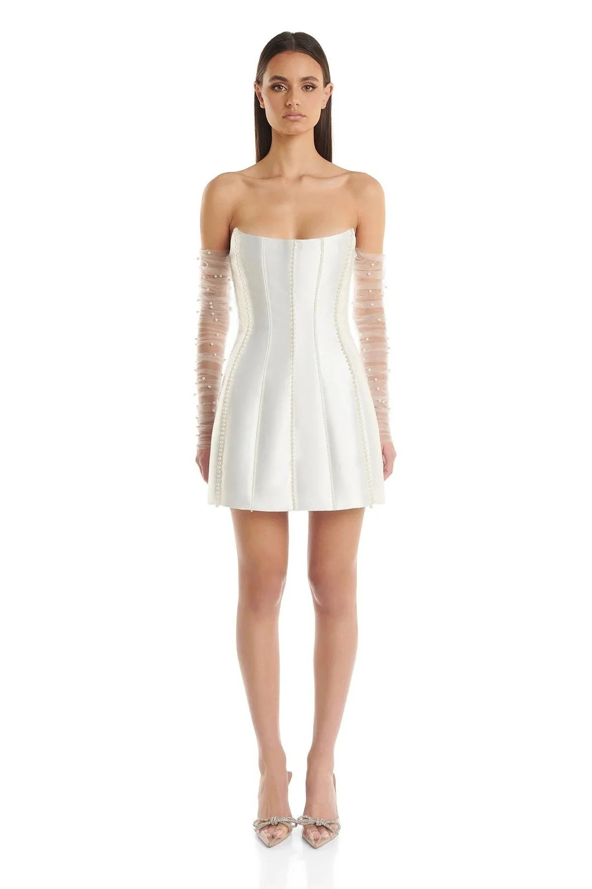 Kayla Dress - White - Image 4