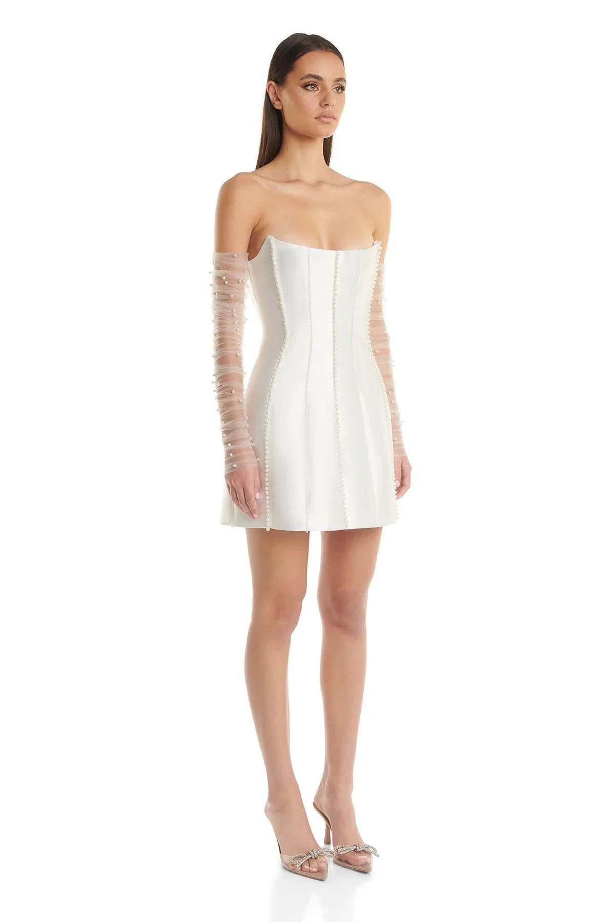 Kayla Dress - White - Image 6