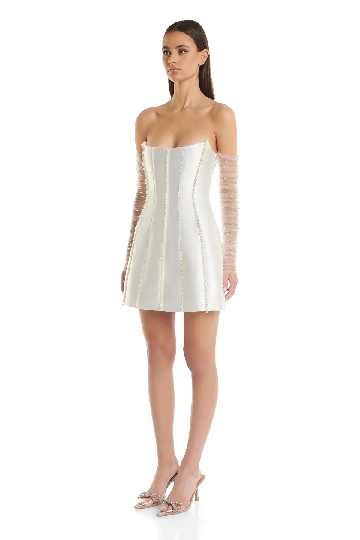Kayla Dress - White - Image 7