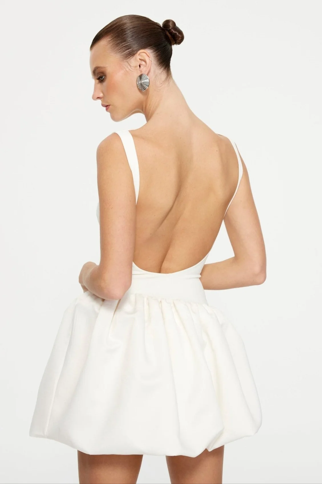Keke Mini Dress - Ivory - Image 2