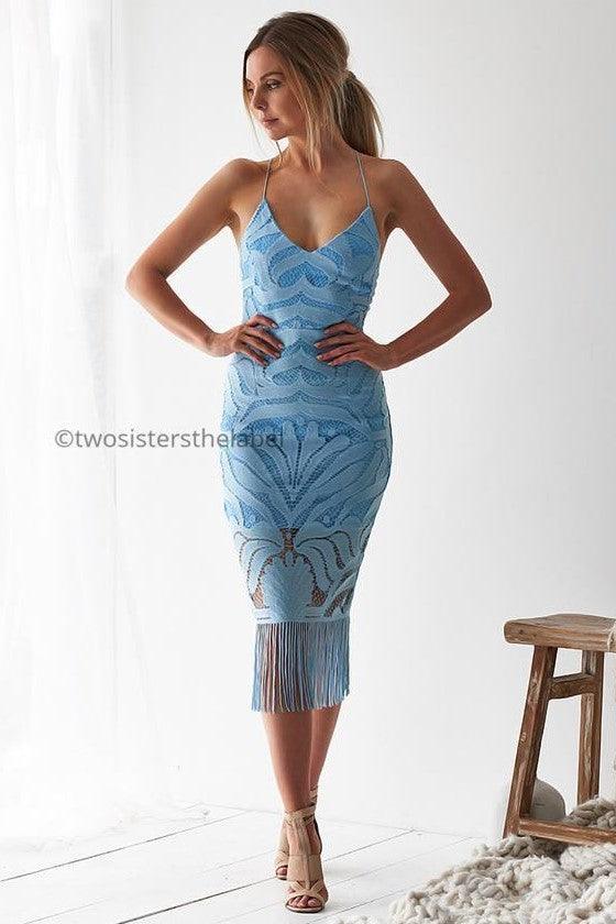 Khaleesi Dress - Baby Blue - Image 4
