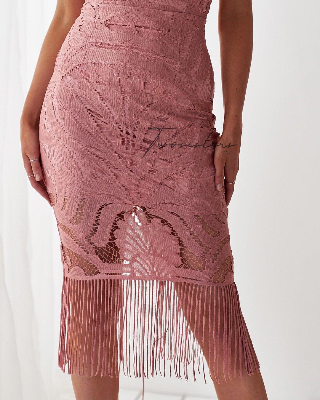 Khaleesi Dress - Dusty Pink - Image 5