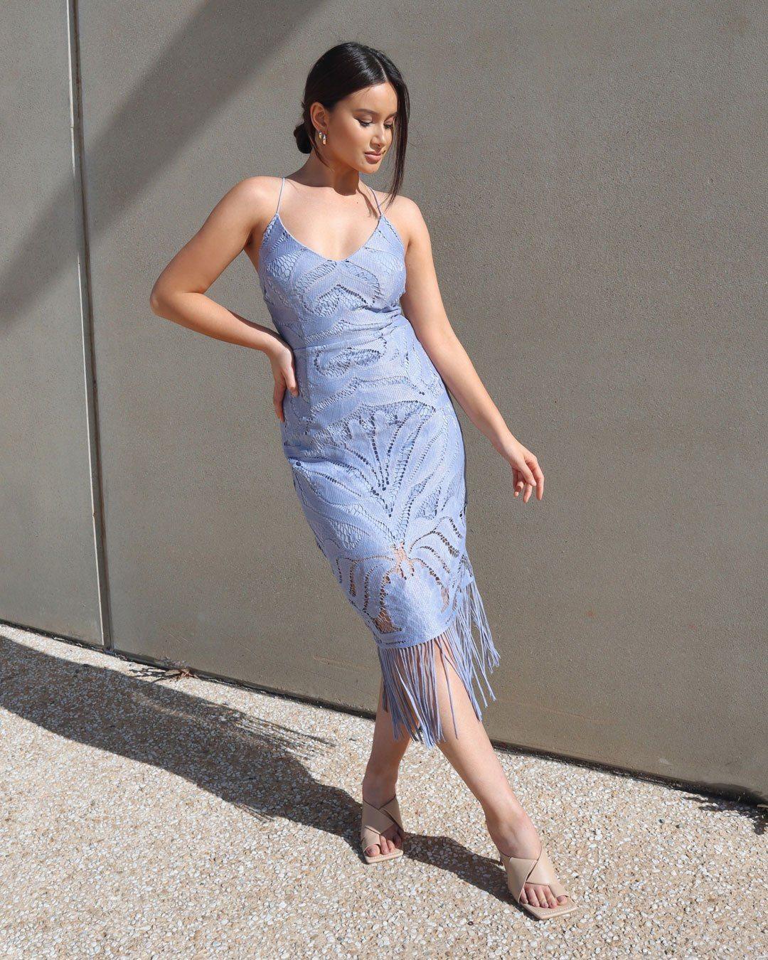 Khaleesi Dress - Periwinkle - Image 6