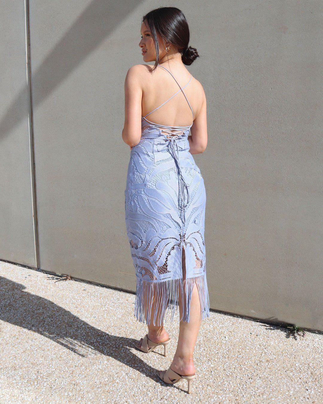 Khaleesi Dress - Periwinkle - Image 7