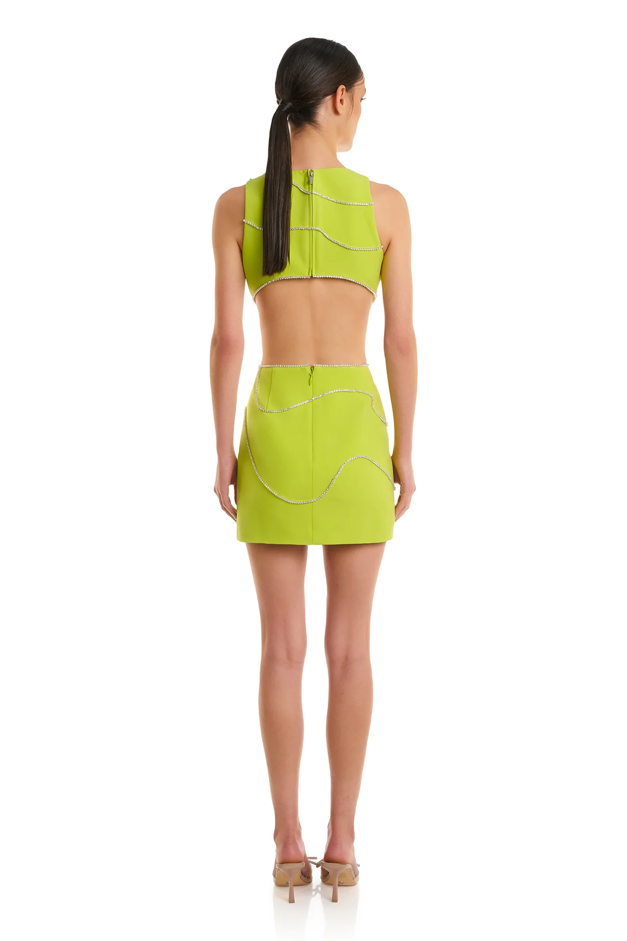 Khali Dress - Lime - Image 2