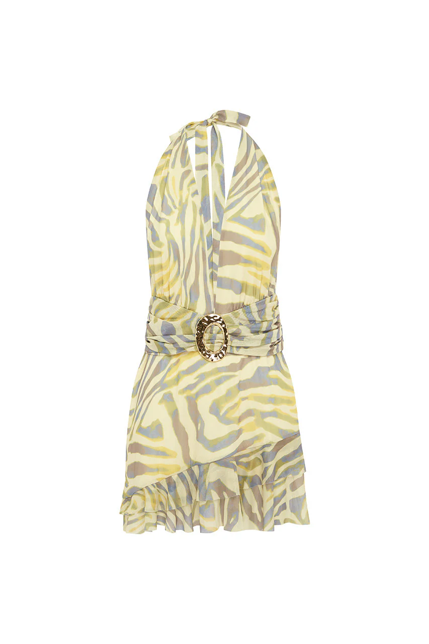 Kiata Mini Dress - Sivella Print - Image 6