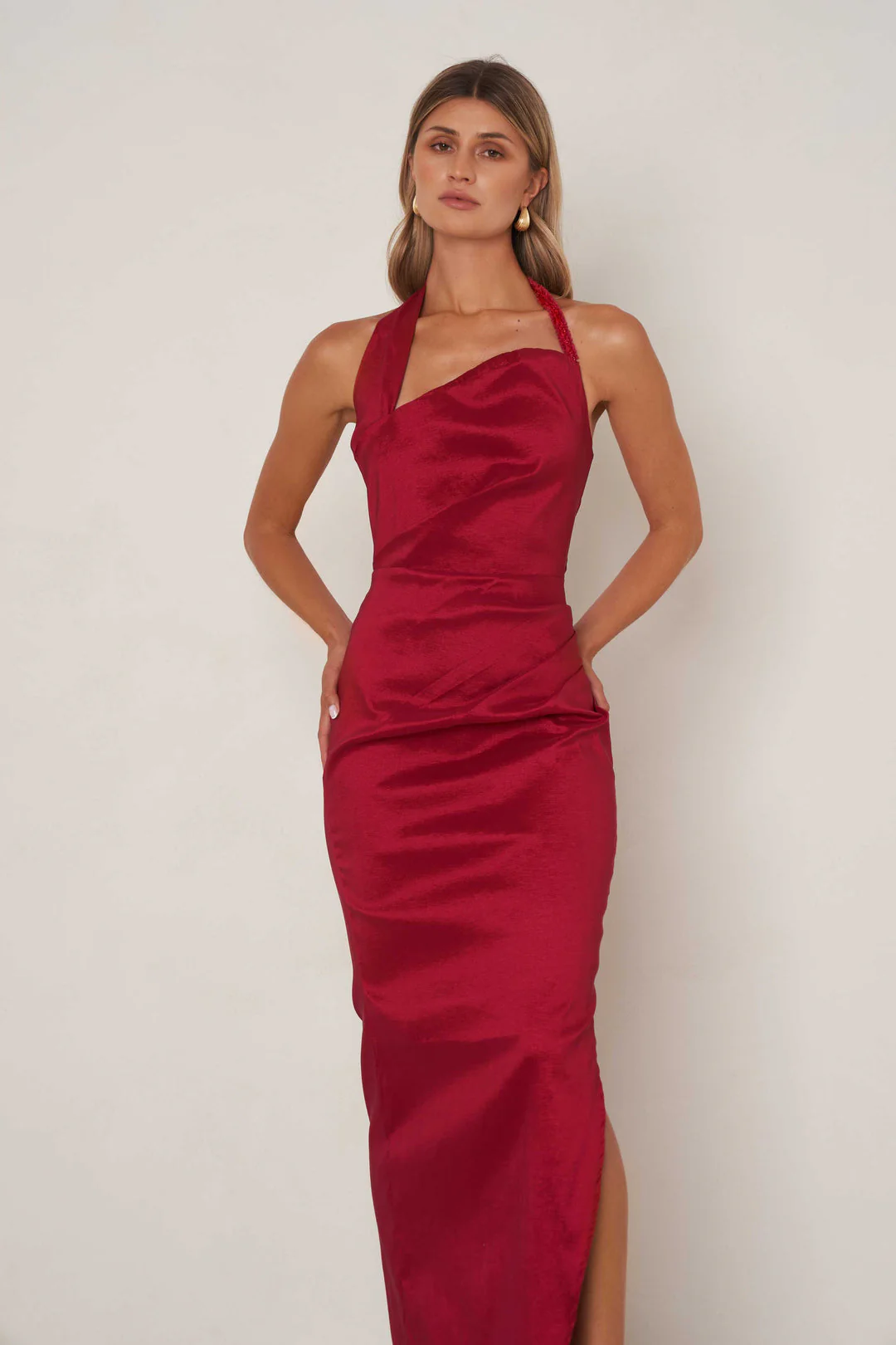 Kinsley Dress - Ruby Red - Image 3