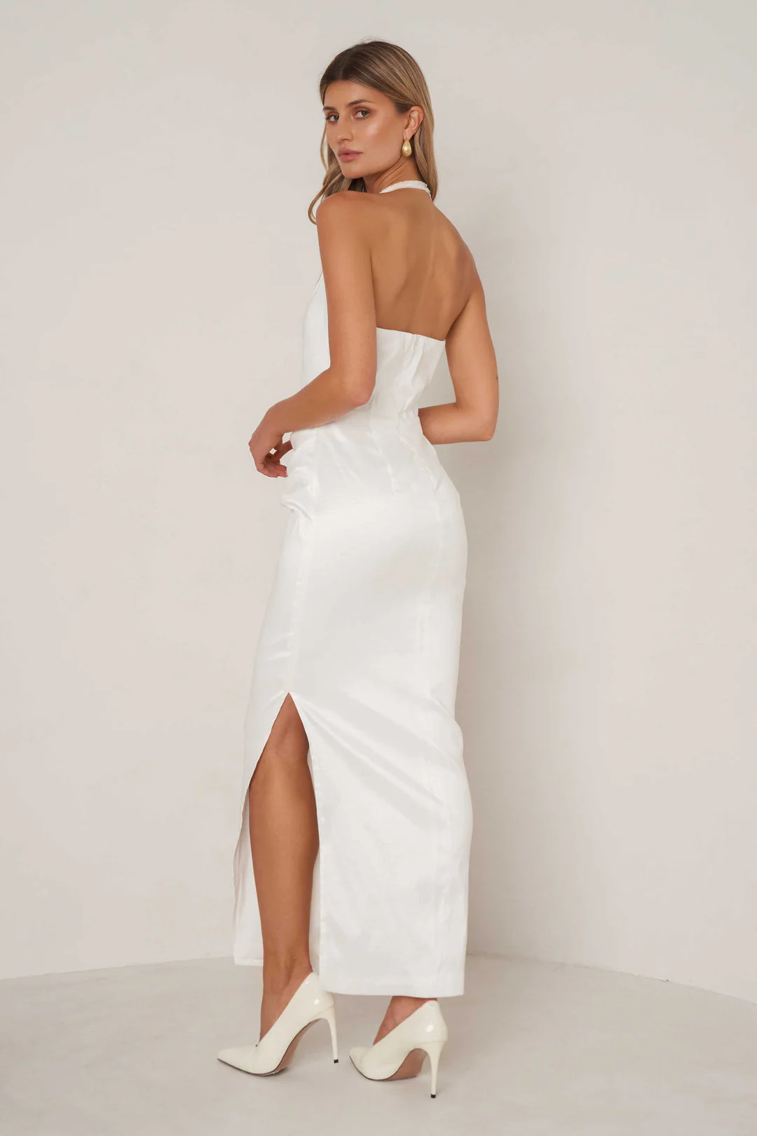 Kinsley Dress - White - Image 2