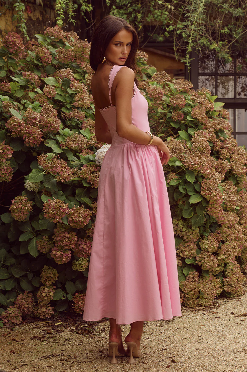 Lani Midi Dress - Pink - Image 2