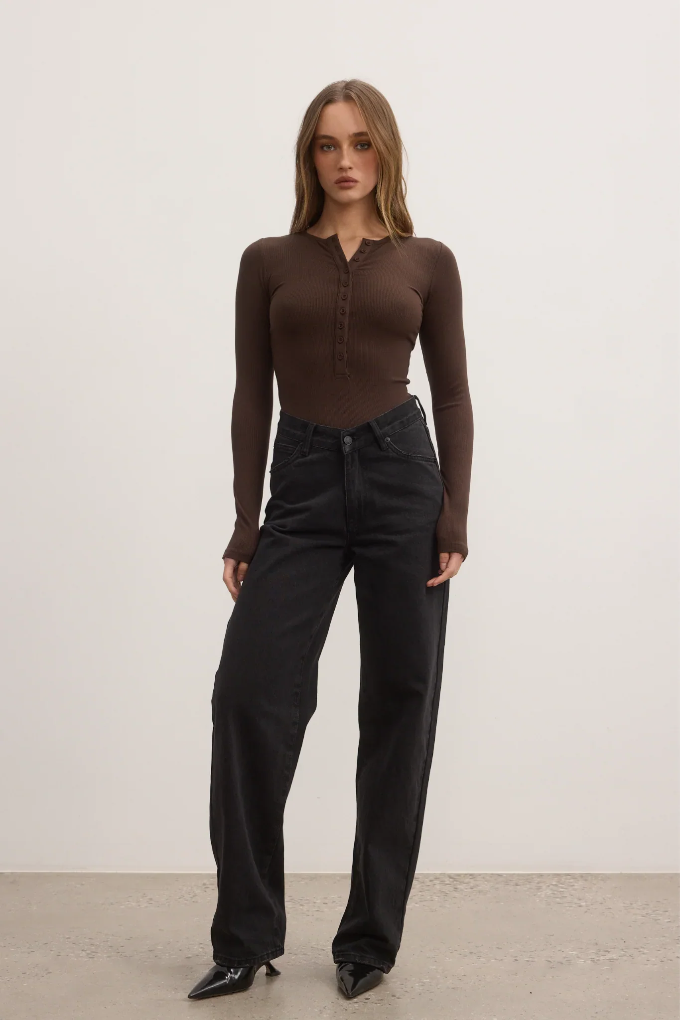 Lara Bodysuit - Espresso - Image 4