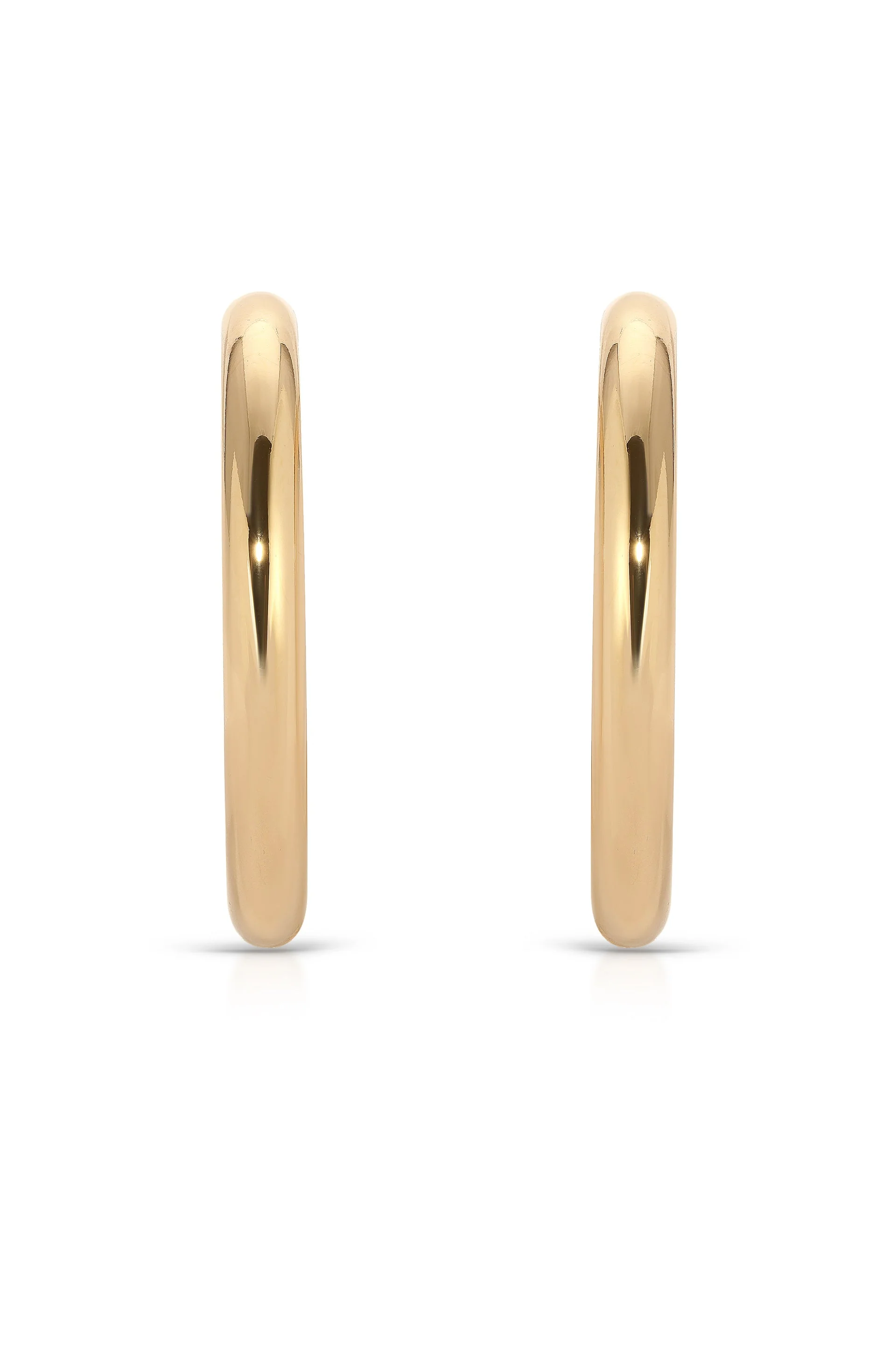 Large Classic Hoop Earrings - Image 3