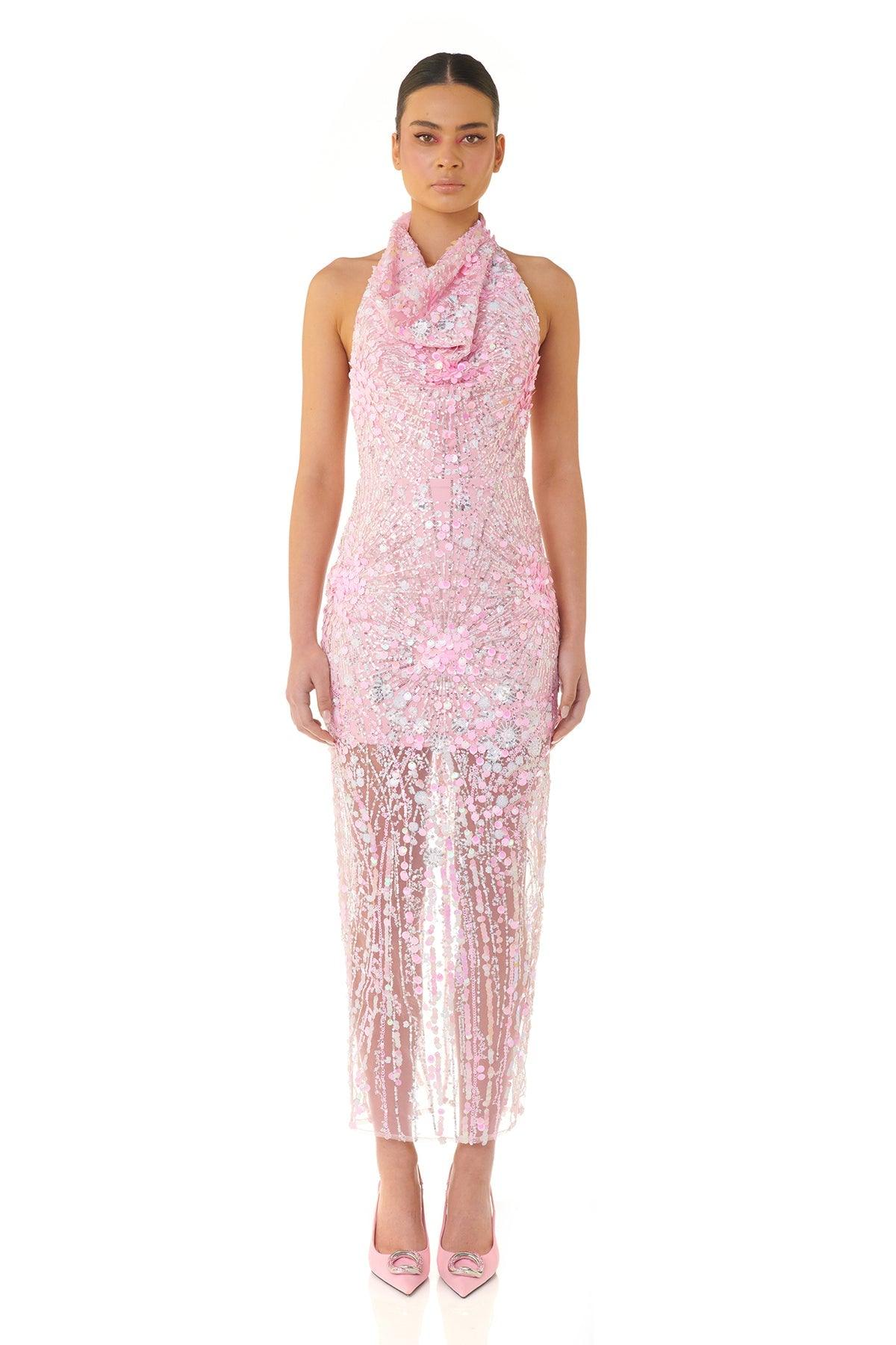 Laura Dress - Pink - Image 3