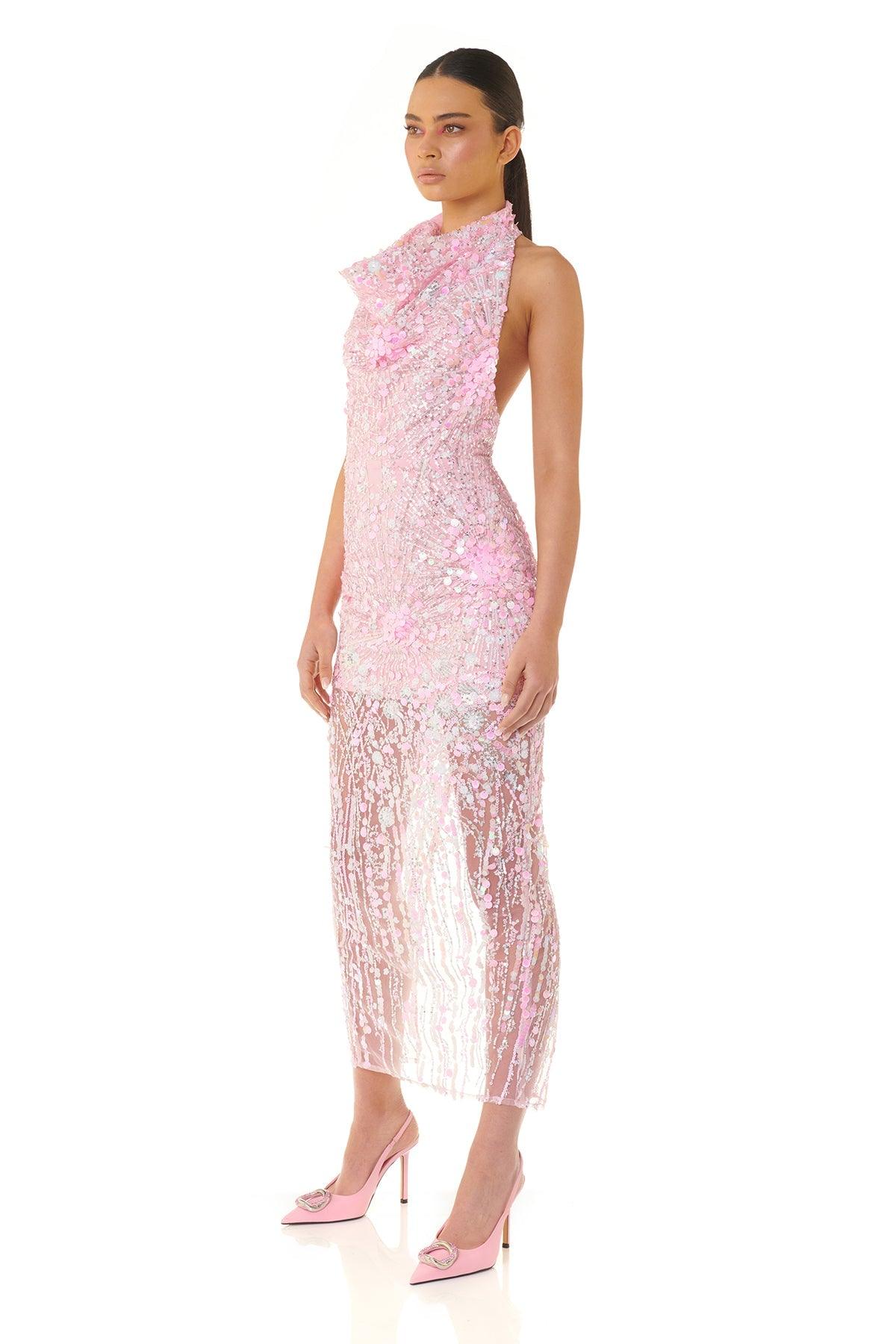 Laura Dress - Pink - Image 6