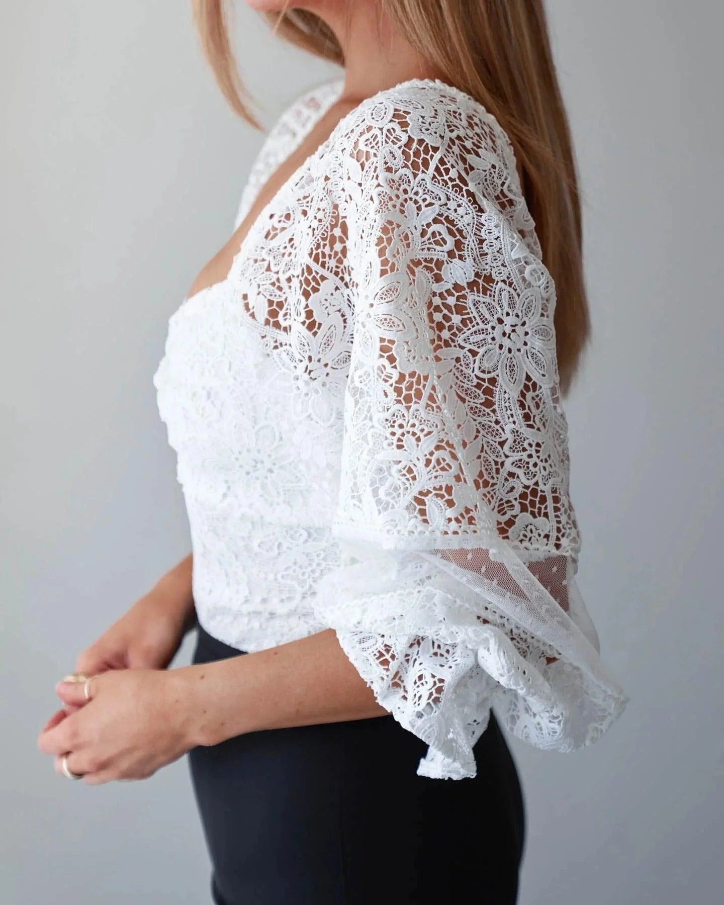 Lauren Top - White - Image 8