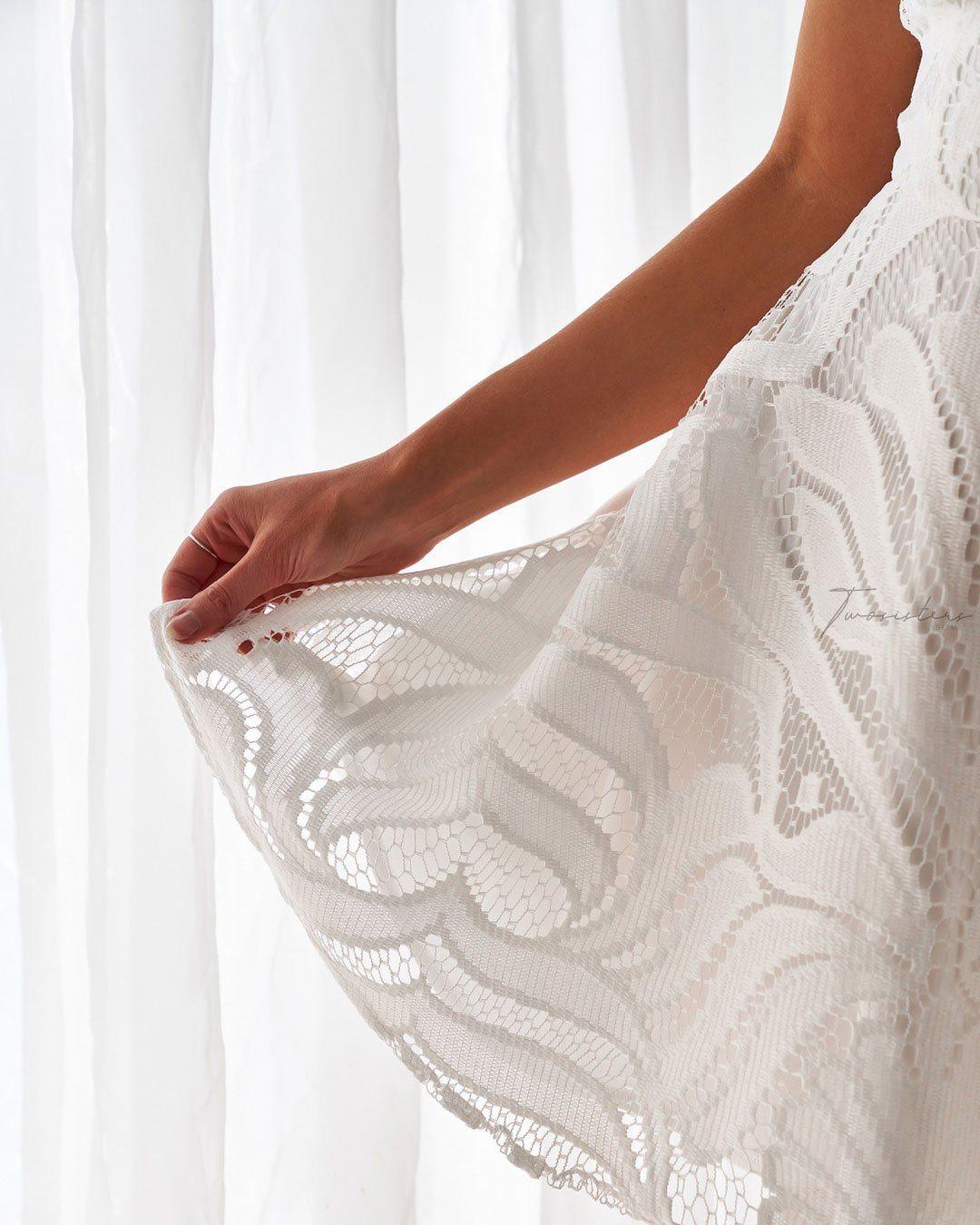 Laurie Dress - White - Image 4