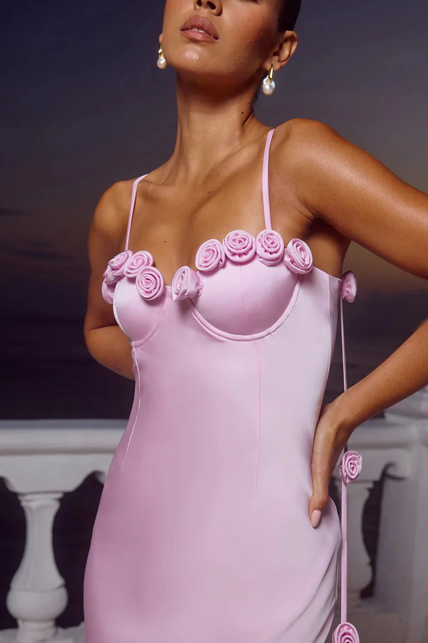 Lavena Maxi Dress - Petal - Image 6