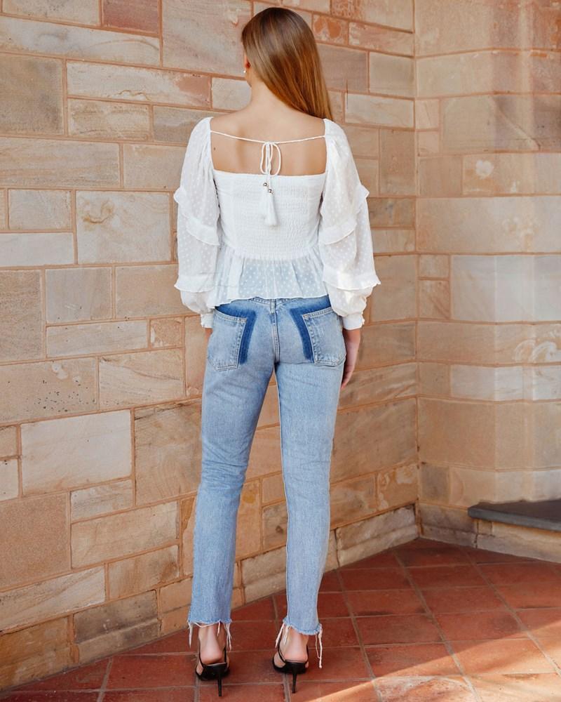 Lavina Top - White - Image 3