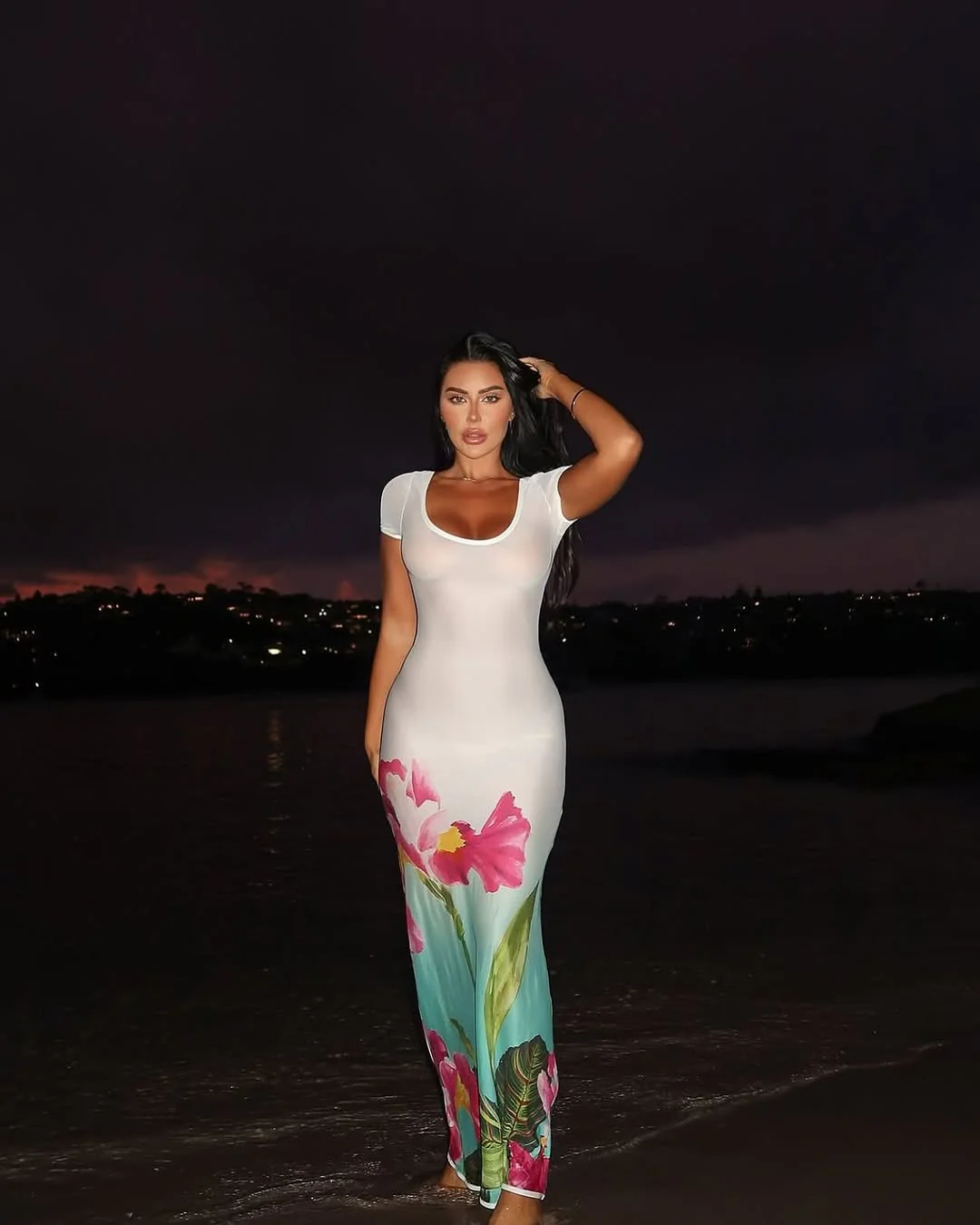 Laylah Midi Dress - Nalani Print - Image 5
