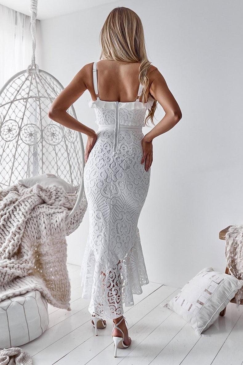Leanne Dress - White - Image 3