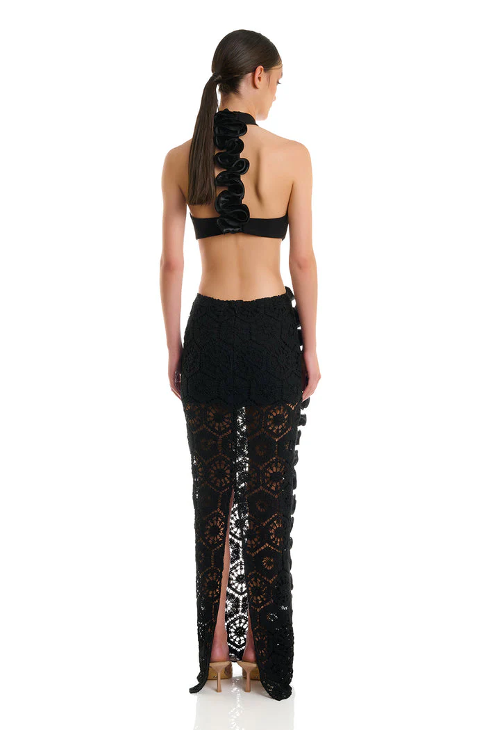 Leila Dress - Black - Image 2