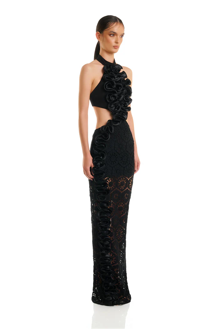 Leila Dress - Black - Image 6