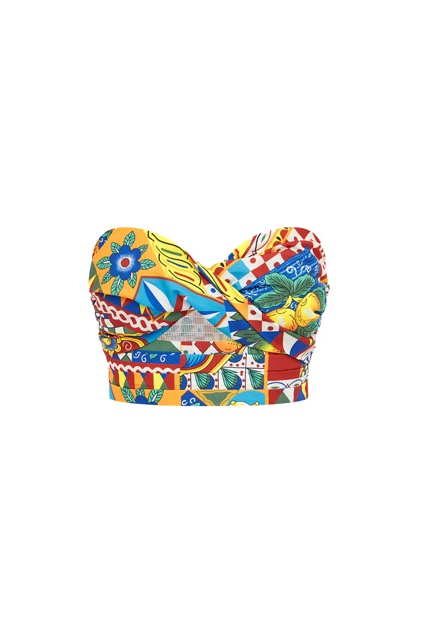 Ayla Top - Phaedra Print - Image 4
