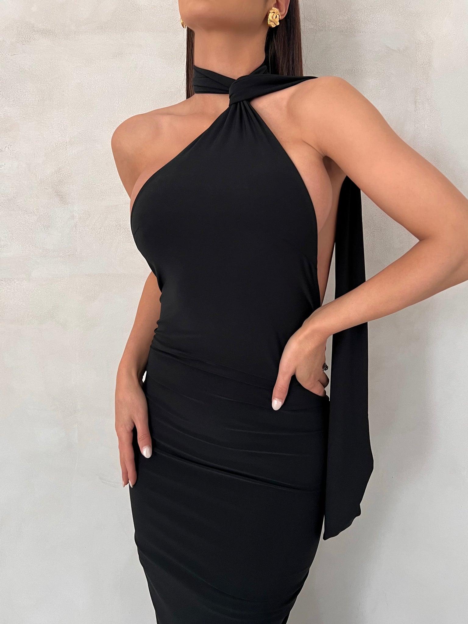 Leoni Dress - Black - Image 3