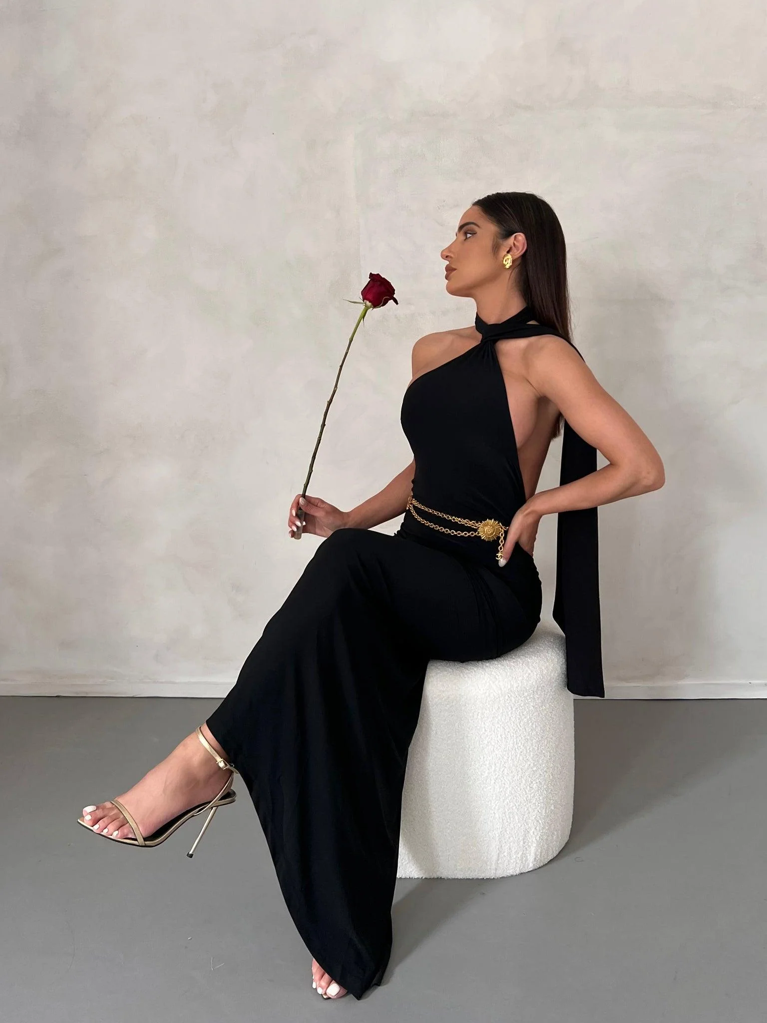 Leoni Dress - Black - Image 4
