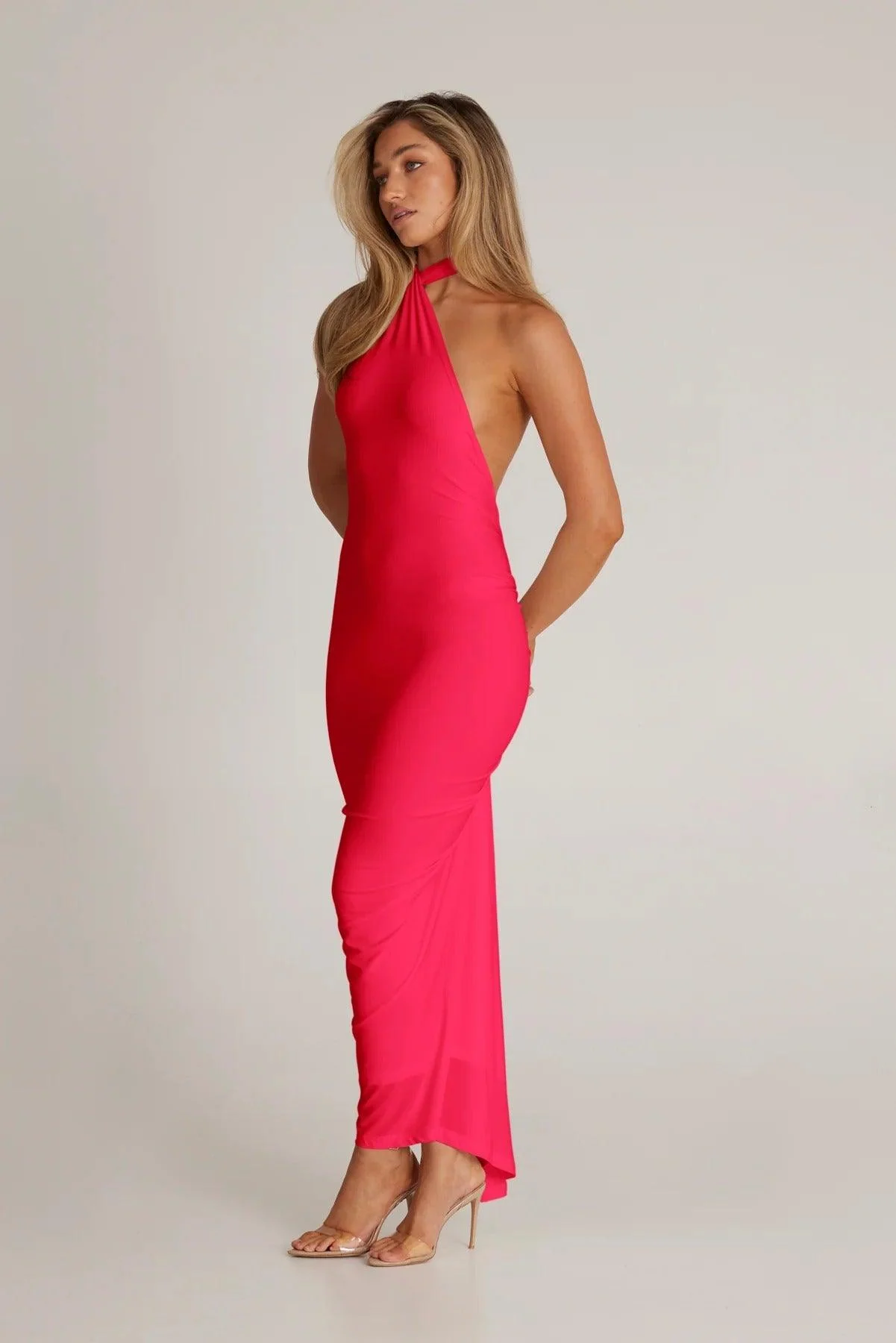 Leoni Dress - Fuchsia - Image 9