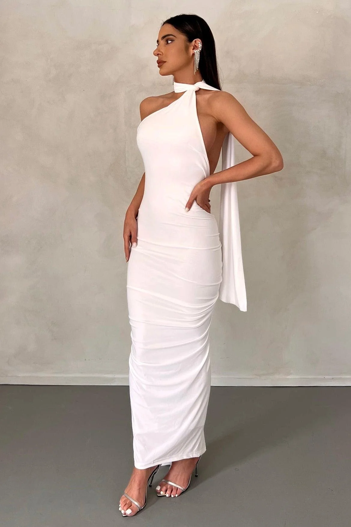 Leoni Dress - White - Image 2