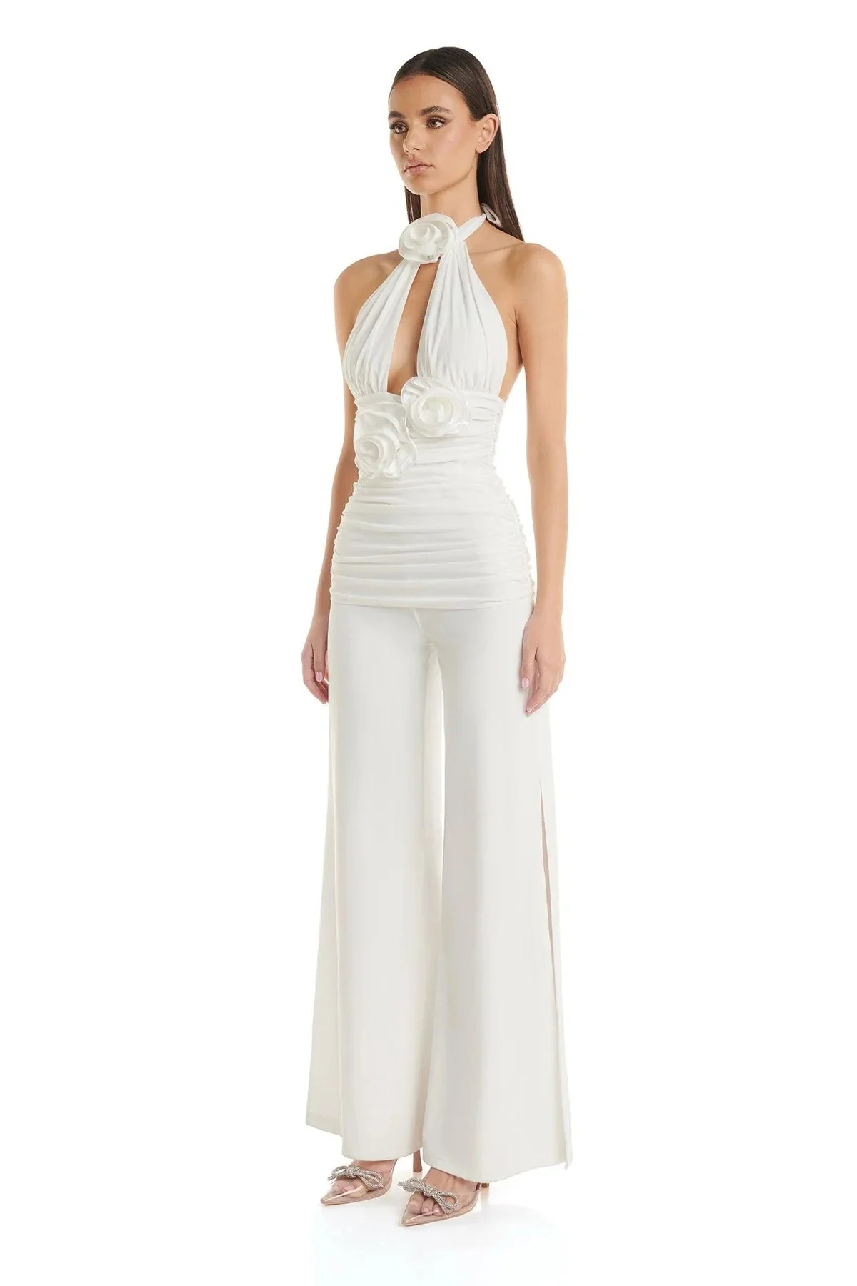 Leontina Pantsuit - White - Image 4