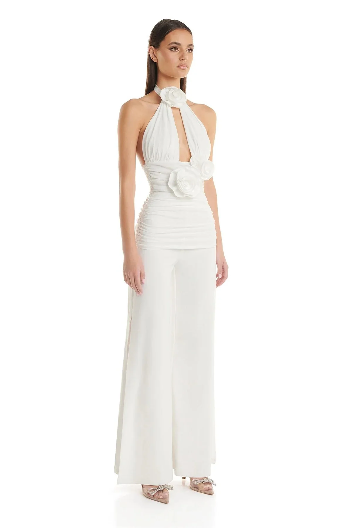 Leontina Pantsuit - White - Image 5