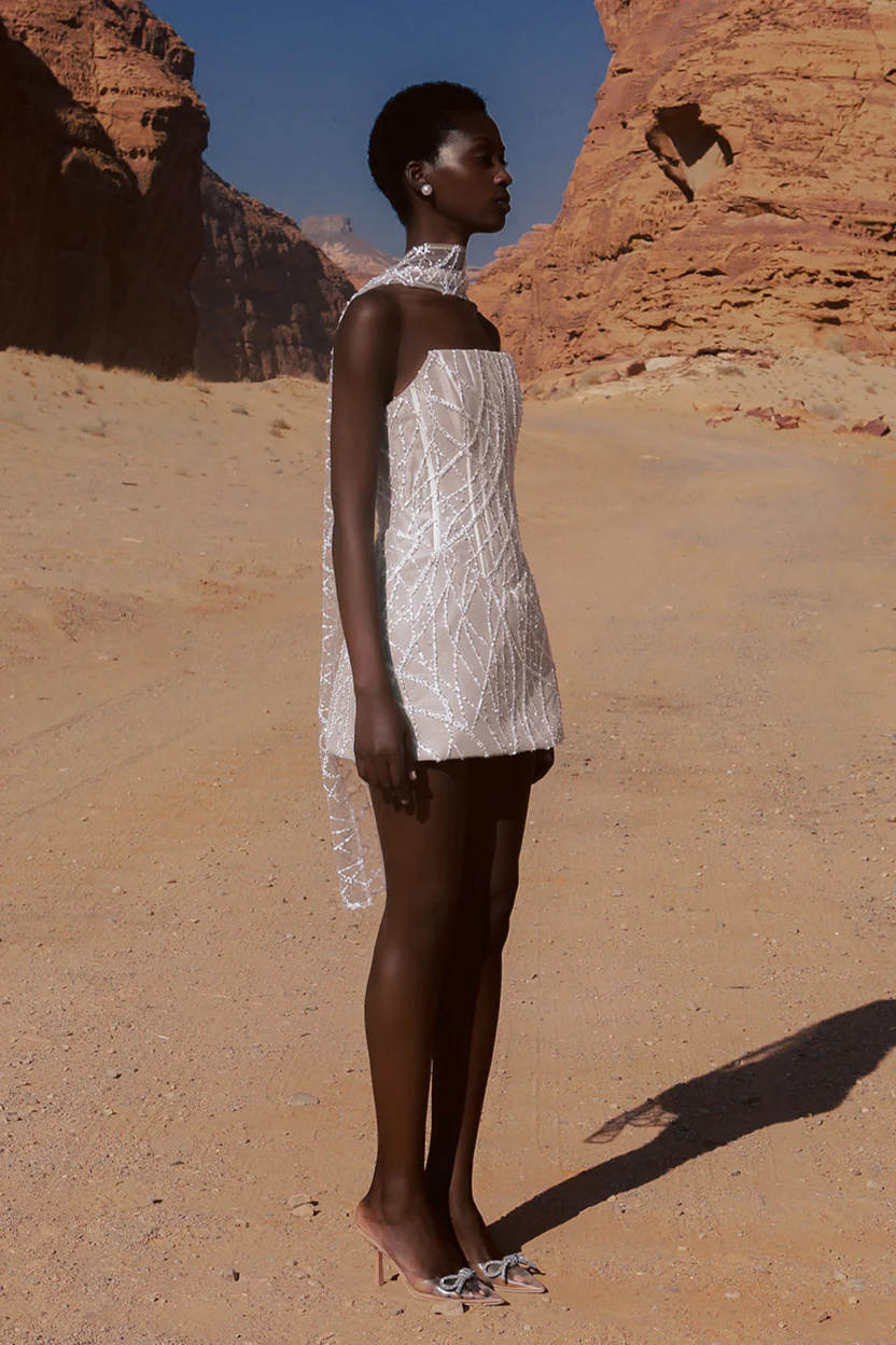 Leora Dress - White - Image 4