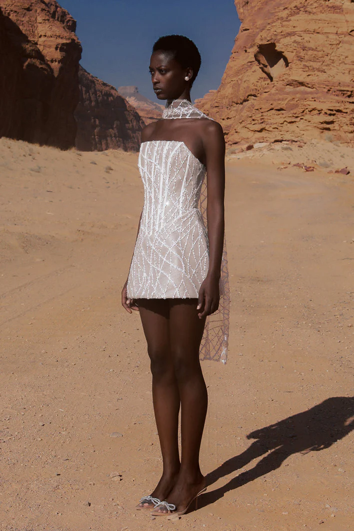 Leora Dress - White - Image 5