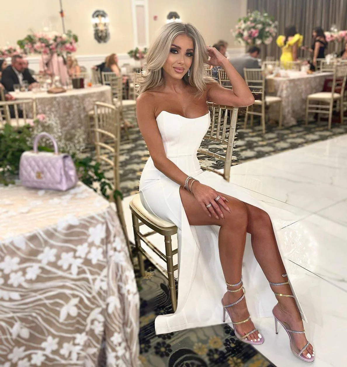 Leyla Dress - White - Image 5